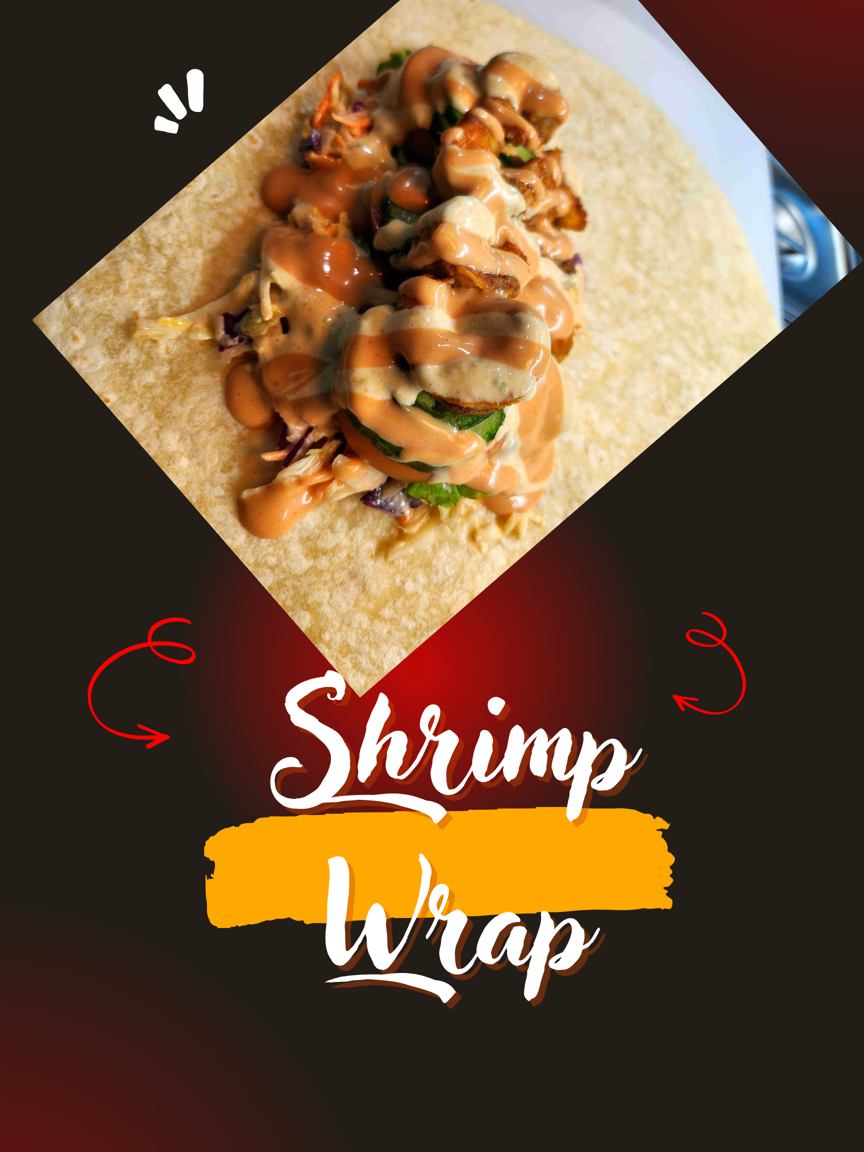 Shrimp wrap